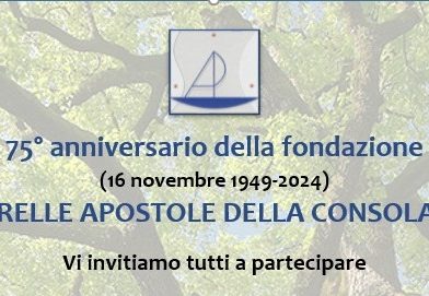 75° Anniversario delle Sorelle Apostole della Consolata (1949-2024)